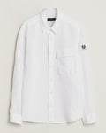 Belstaff Scale Linen Pocket Shirt White