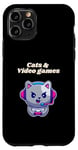 Coque pour iPhone 11 Pro Chemises de chat pour homme/femme - Chemises amusantes pour chat papa/maman
