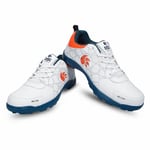 DSC Belter Cricket Shoes | Teal Blue | for Boys and Men | Eva Sock Liner | Lightweight Outsole | Durable | 10 UK, 11 US, 44 EU