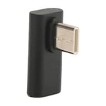 90 Graders USB-C-adapter hane till hona 10 Gbps ABS Plug and Play USB-C Vinkeladapter för telefon, bärbar dator, laddning