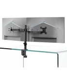 10" to 30" Double Dual Display Computer Screen Monitor Arm Mount Desk Stand LED
