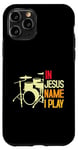 iPhone 11 Pro Musician Drummer Christian Community Drums Jesus Case