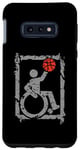 Coque pour Galaxy S10e Basketball en fauteuil roulant