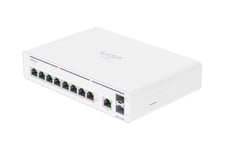 Ubiquiti UISP - switch - 9 porte - Administreret - monterbar på stativ