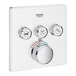 GROHE 29165LS0 29165 Glass Square US THM SmartControl 3, Moon White