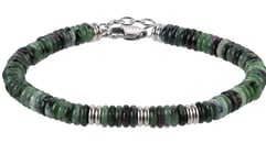 Lykka Strong zoisite grönt 21+2cm armband
