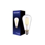 Noxion Lucent LED E27 Edison Filament Klar 4W 470lm - 827 Extra Varm Vit | Ersättare 40W