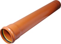 Gelia Markavloppsrör PVC-ML SN8, 6 m