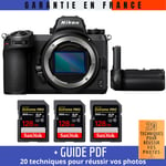 Nikon Z7 II + Grip Nikon MB-N11 + 3 SanDisk 128GB Extreme PRO UHS-II SDXC 300 MB/s + Guide PDF ""20 TECHNIQUES POUR RÉUSSIR VOS PHOTOS