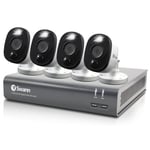 Swann 1080p 1TB HDD with 4 x Thermal Sensing Weatherproof Cameras Home Security Kit