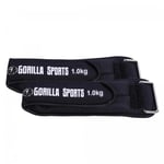 Gorilla Sports Håndleddsvekt Ankelvekt Ankelvekt - 0,5-2kg