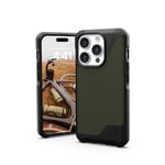 URBAN ARMOR GEAR UAG Case Compatible with iPhone 15 Pro Case 6.1" Metropolis LT Kevlar Olive Built-in Magnet Compatible with MagSafe Charging Rugged Military Grade Dropproof Protective Cover