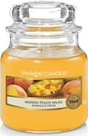 Yankee Candle Scented Candle | Mango Peach Salsa Small Jar Candle | Burn Time: u