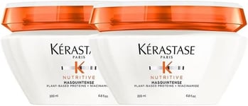 New Kerastase DOUBLE Nutritive Masquintense Deep Nutrition Soft Mask with Niacin