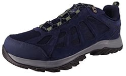 Columbia REDMOND III WATERPROOF Chaussures Basses De Randonnée Et Trekking imperméables Homme, Bleu (Collegiate Navy x Ti Grey Steel), 44 EU