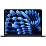 Apple - 13,6" MacBook Air M3 (2024) - RAM 16Go - Stockage 512Go - Minuit - AZERTY
