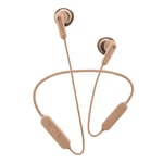 JBL TUNE 215BT - Wireless earbud headphones with Bluetooth 5.0, built-in microphone, and 16 hour battery life, in gold