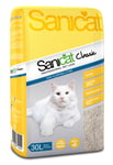Sanicat Original Classic Non Clumping Cat Kitten Litter 30ltr