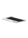 HP 830 G7 - Topcover Keyboard US/I - BL - Bærbar tastatur - til udskiftning - Engelsk