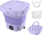Portable Washing Machine Mini Washer Foldable Washer and Spin Dryer Small 11L UK