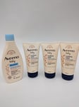 Set of AVEENO Baby Dermexa Wash 250ml & 3x Soothing Relief Emollient Cream 150ml