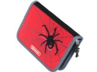 Step by Step 3D Black Widow pencil case with accessories red