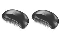 2x Tangle Teezer Professional Detangling Hairbrush, Panther Black