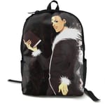 Kimi-Shop Hunters X Hunters-Kulolo Lushilufelu Anime Cartoon Cosplay Canvas Shoulder Bag Backpack Fashion Lightweight Travel Daypacks School Backpack Laptop Backpack