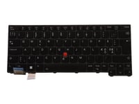 Lite-On - Ersättningstangentbord För Bärbar Dator - Med Trackpoint - Bakgrundsbelyst - Nordisk - Svart - För Thinkpad L13 Gen 3 21B3, 21B4, 21Ba  L13 Yoga Gen 3 21B6, 21Bc  X13 Gen 3 21Bq, 21Cn