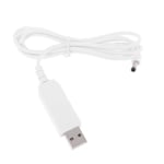 Chargeur,Câble d'alimentation USB 5V à 12V, 4.0x1.7mm, pour Echo Dot, 3e routeur, haut-parleur LED- WHITE[B4575]
