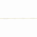 Scrouples 8 Karat Guld Armband Med Sötvattenspärlor 34153A,M