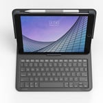 Zagg Messenger Folio 2 Tablet Keyboard and Case for 10.2inch iPad, 10.5inch iPad/Air 3