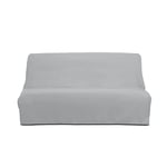 Soleil d'Ocre 100032 Panama Grey Cotton Sofa Bed Cover 180 to 200 cm (X) 120 to 140 cm