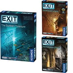 Thames & Kosmos | EXIT BUNDLE | EXIT: The Sunken Treasure | The Forbidden Castle | The Pharaoh's Tomb |