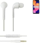 Earphones for Samsung Galaxy A10s in earsets stereo head set