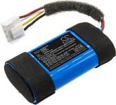 Kompatibelt med JBL Flip 5 Ocean, 3.7V, 5200 mAh