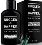 RUGGED & DAPPER Daily Power Scrub Facial Cleanser for Men - 237 Ml - Face Wash +
