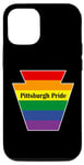 Coque pour iPhone 15 Pennsylvanie Pittsburgh Keystone Pride