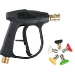 High Pressure Washer Tool with Washer Spray Nozzles 4350 PSI Wash Cleaner M22-14 for Car Auto Maintenance