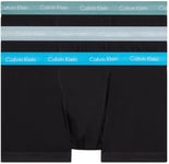Calvin Klein Men's Boxer Short Trunks Stretch Cotton Pack of 3, Black (B- Vivid Bl Arona Sageb Grn Wbs), 4XL