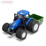 Korody 6640HB Traktor med dubbla hjul och tiltskopa RC RTR 1:24