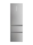 Haier HTW5618ENMG 3D 60 Series 5 Wifi Connected 60/40 Total No Frost Fridge Freezer - Stainless Steel - E Rated