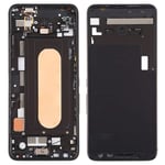 ZZjingli Repairparts Middle Frame Bezel Plate with Side Keys for Asus ROG Phone II ZS660KL(Black) (Color : Black)