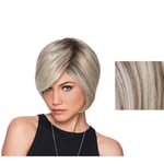 Hairdo Bob Layered Light Ash Blonde Wig With Brown Root