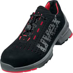Uvex 1 Work Shoe - Safety Trainer S1 SRC ESD - Red/Black - Size 10