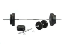 V-fit 50kg Weight Set Barbell Dumbbell r.r.p £150.00