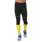Asics Mens Lite-show Running Tights Bottoms Pants Trousers Black Sports