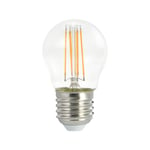 Airam Airam Filament LED globe lyspære klar, dimbar E27, 4W
