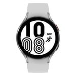 Samsung Galaxy Watch4 4G 44 mm, gris - Montre connectée intelligente, surveillance de la santé, bien-être, sport, IMC, ECG, batterie longue durée – Version FR