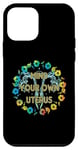 iPhone 12 mini Mind Your Own Uterus Floral Pro Choice Women's Right Pro Roe Case